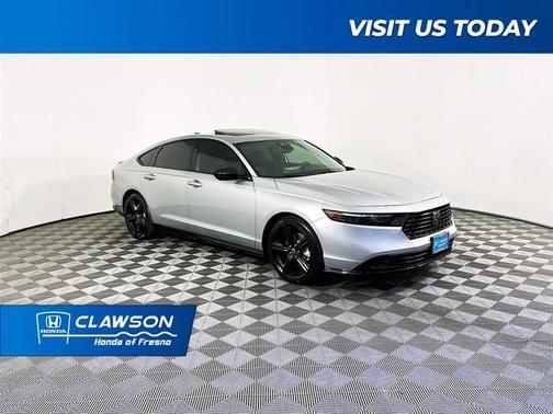 Solar Silver Metallic 2024 Honda Accord Hybrid