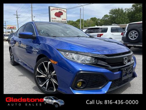 Aegean Blue Metallic 2018 Honda Civic Si