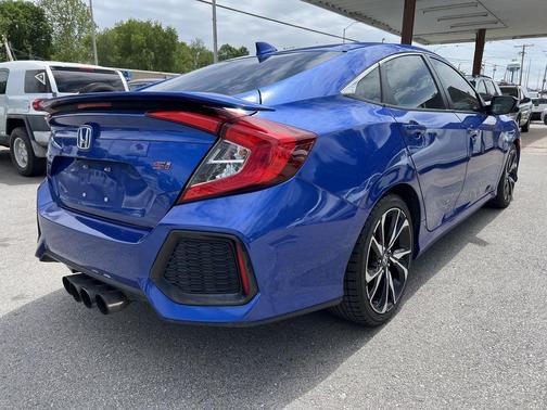 Aegean Blue Metallic 2018 Honda Civic Si