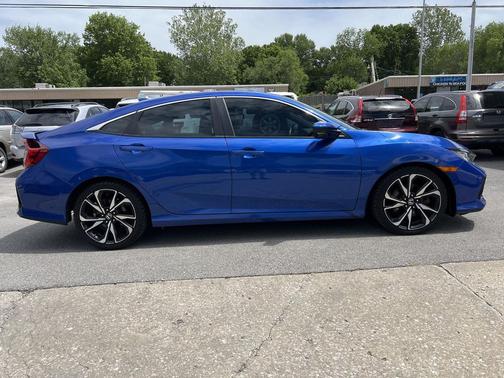 Aegean Blue Metallic 2018 Honda Civic Si