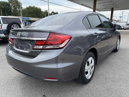 Modern Steel Metallic 2014 Honda Civic LX