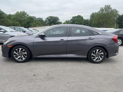 Lunar Silver Metallic 2016 Honda Civic EX