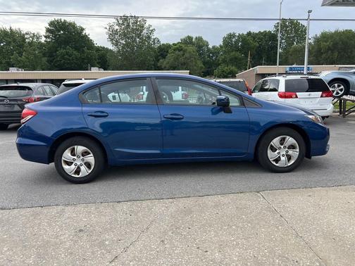 Dyno Blue Pearl 2015 Honda Civic LX