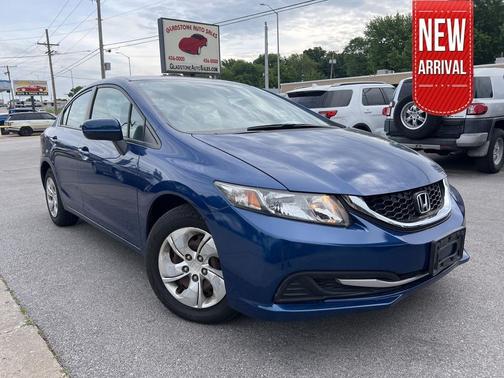 Dyno Blue Pearl 2015 Honda Civic LX