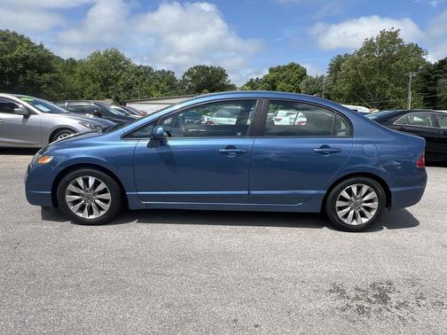 Atomic Blue Metallic 2010 Honda Civic EX