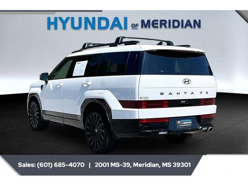 Serenity White 2025 Hyundai SANTA FE Calligraphy