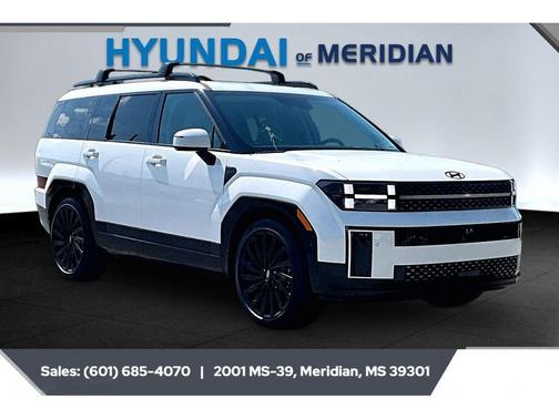 Serenity White 2025 Hyundai SANTA FE Calligraphy