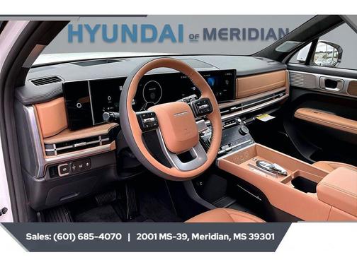 Serenity White 2026 Hyundai SANTA FE Calligraphy