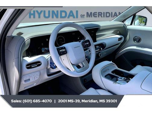 Creamy White Pearl 2026 Hyundai Palisade Hybrid Blue SEL 7P