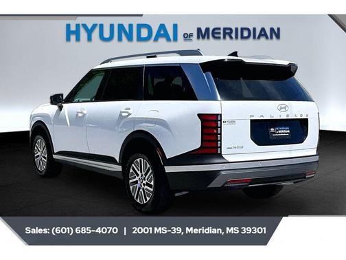 Creamy White Pearl 2026 Hyundai Palisade Hybrid Blue SEL 7P