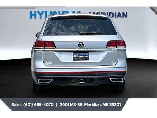 Pyrite Silver Metallic 2021 Volkswagen Atlas 3.6L SE w/Technology