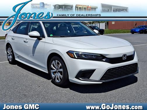 Platinum White Pearl 2023 Honda Civic