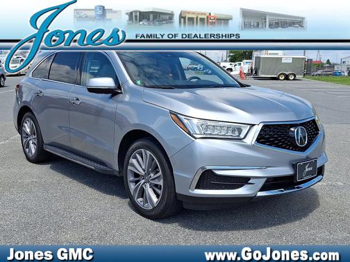 Lunar Silver Metallic 2018 Acura MDX