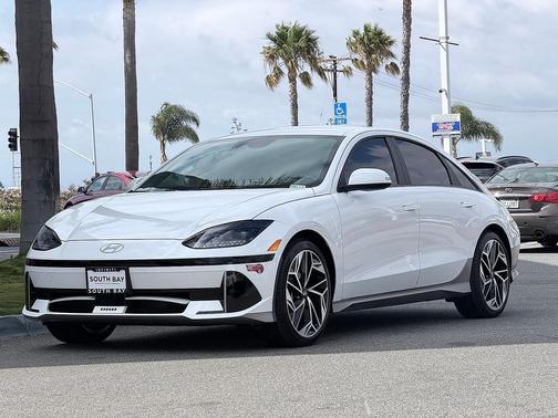 Serenity White 2024 Hyundai IONIQ 6 SEL