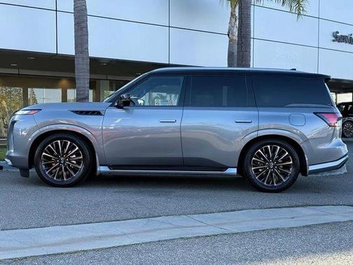 Dynamic Metal/Black Obsidian 2026 INFINITI QX80 AUTOGRAPH AWD
