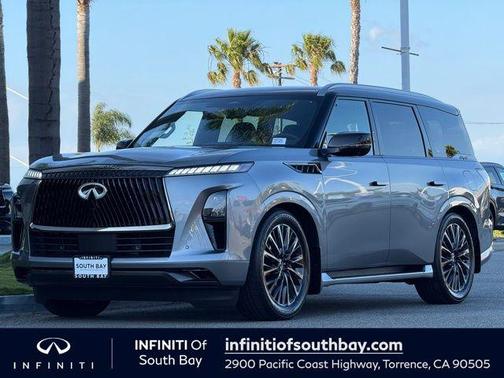 Dynamic Metal/Black Obsidian 2026 INFINITI QX80 AUTOGRAPH AWD