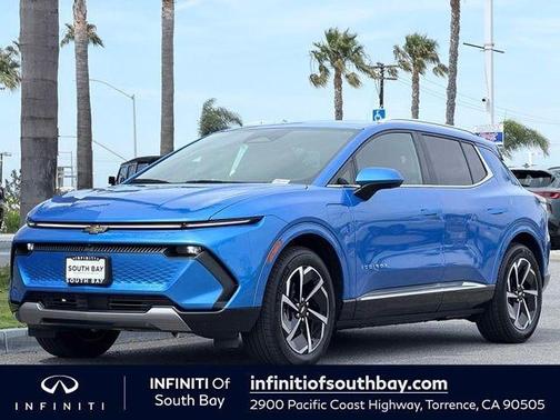 Riptide Blue Metallic 2025 Chevrolet Equinox EV LT