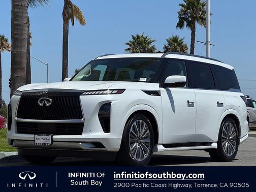 Radiant White 2027 INFINITI QX80 Luxe