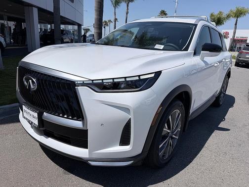 Radiant White 2027 INFINITI QX60 LUXE FWD