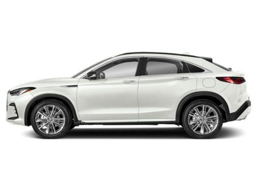 Radiant White 2024 INFINITI QX55 LUXE