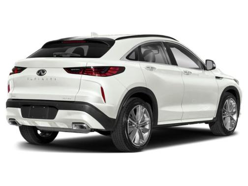 Radiant White 2024 INFINITI QX55 LUXE