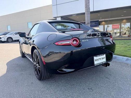 Jet Black Mica 2025 Mazda MX-5 Miata RF Grand Touring