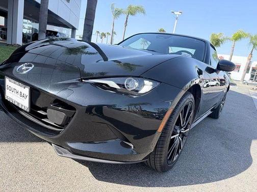 Jet Black Mica 2025 Mazda MX-5 Miata RF Grand Touring