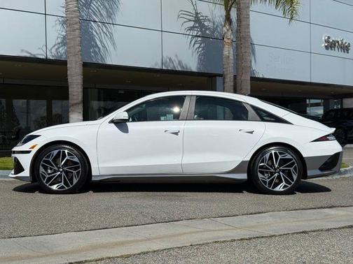 Serenity White 2024 Hyundai IONIQ 6 SEL