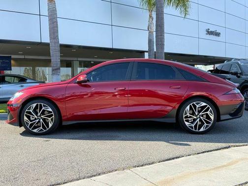 Ultimate Red 2024 Hyundai IONIQ 6 SEL