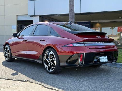 Ultimate Red 2024 Hyundai IONIQ 6 SEL