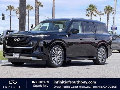 Black Obsidian 2026 INFINITI QX80 Luxe