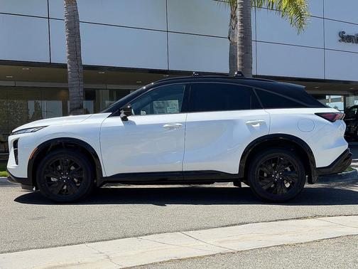Radiant White/Black Obsidian 2027 INFINITI QX65 SPORT