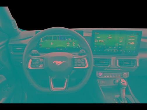 SHADOW BLACK 2024 Ford Mustang ECOBOOST