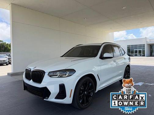 Alpine White 2024 BMW X3 sDrive30i