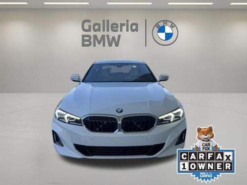 White Metallic 2023 BMW 330 i