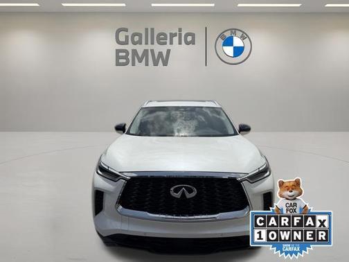 Majestic White 2024 INFINITI QX60 Luxe