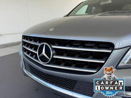 Gray 2015 Mercedes-Benz M-Class ML 350