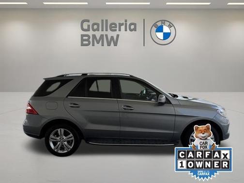 Gray 2015 Mercedes-Benz M-Class ML 350