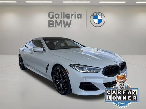 White Metallic 2025 BMW 840 Gran Coupe i
