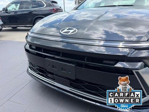 Black 2025 Hyundai SONATA SEL