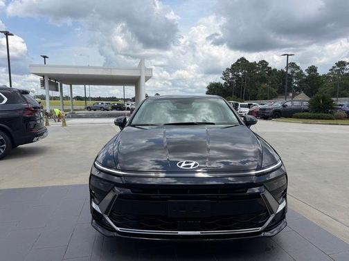 Black 2025 Hyundai SONATA SEL