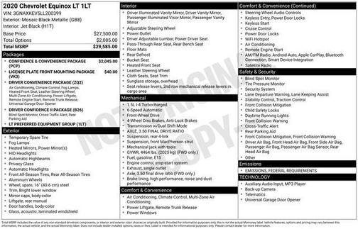 2020 Chevrolet Equinox 1LT