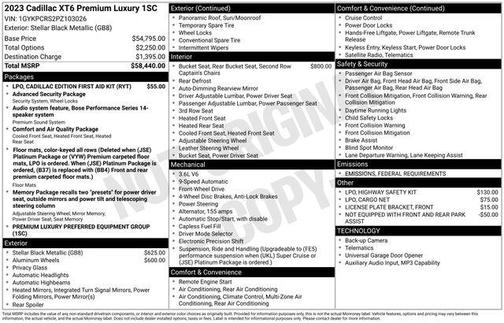2023 Cadillac XT6 Premium Luxury FWD