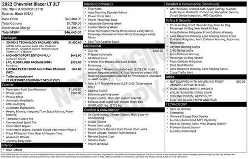 2022 Chevrolet Blazer 3LT