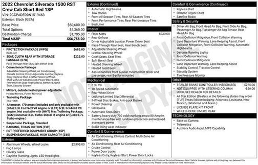 2022 Chevrolet Silverado 1500 RST