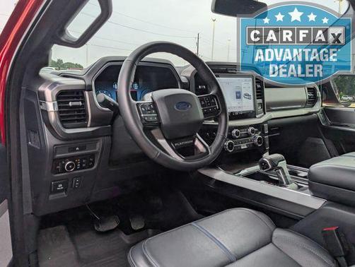 Rapid Red Metallic Tinted Clearcoat 2025 Ford F-150 Platinum