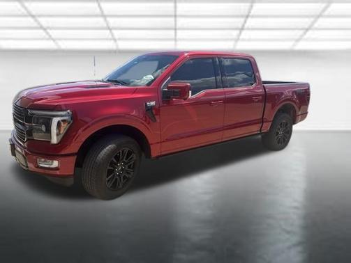 Rapid Red Metallic Tinted Clearcoat 2025 Ford F-150 Platinum