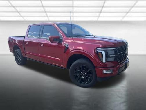 Rapid Red Metallic Tinted Clearcoat 2025 Ford F-150 Platinum