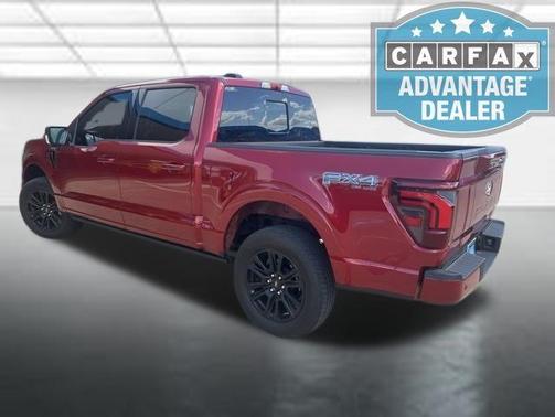 Rapid Red Metallic Tinted Clearcoat 2025 Ford F-150 Platinum