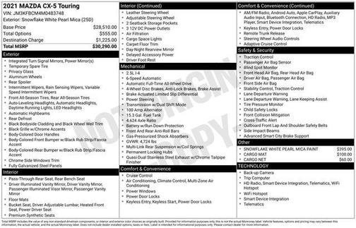 2021 Mazda CX-5 Touring